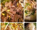 美味しい~ひらたけ入り牛肉クッパ~作り方5写真