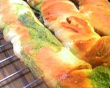 お豆たっぷり♪抹茶スティックぱん作り方10写真