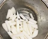 漬け時間なし焼き肉のタレで簡単大根浅漬け作り方2写真