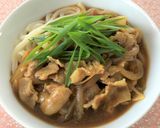 豚バラ肉でパパッと時短☆カレー肉うどん作り方6写真