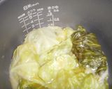 炊飯器でハラスとアスパラのロールキャベツ作り方5写真
