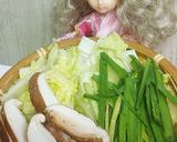 リカちゃん♡醤油ベースのもつ鍋作り方1写真