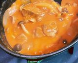 豚肉のトマトクリームシチュー作り方7写真
