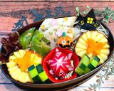 神無月１　鮭の柚子胡椒　ハロウィン弁当作り方7写真