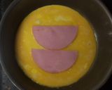 ハムチーズオムレツ作り方3写真