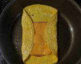 ハムチーズオムレツ作り方4写真