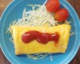 ハムチーズオムレツ作り方7写真