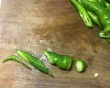 ししとうがらし大量消費に♪塩昆布炒め作り方1写真
