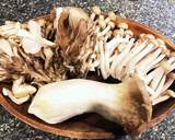 きのこたっぷり簡単炊き込みご飯作り方1写真