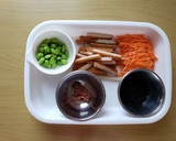 レンジで簡単！さつま揚げとひじきの梅煮作り方1写真