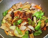 茄子とあり合わせ野菜の中華味噌炒め作り方6写真