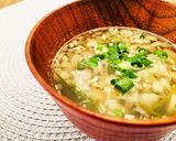 ヘルシー♡めかぶと豆腐のとろみスープ作り方4写真