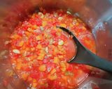 ☆完了期の野菜たっぷりトマトスープ☆作り方4写真