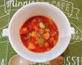 ☆完了期の野菜たっぷりトマトスープ☆作り方6写真