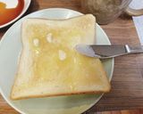 とろけるバターの海苔トースト♪作り方2写真