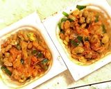納豆＆キムチの油揚げきんちゃく焼き作り方2写真