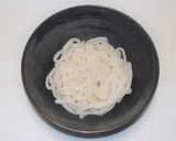 トマ玉あんかけうどん作り方2写真