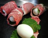 大葉の巻きエッグフライ❨(@≧↺≦@)❩作り方2写真