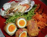 大葉の巻きエッグフライ❨(@≧↺≦@)❩作り方5写真