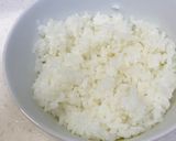 息子特製!韓国味付け海苔入り卵かけご飯作り方1写真