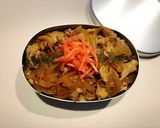 のっけ弁当2021.10.02豚丼作り方1写真