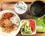 栄養満点オートミールのキムチ納豆作り方5写真