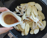 簡単副菜☆マコモタケと竹輪の旨塩炒め。作り方8写真