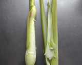 簡単副菜☆マコモタケと竹輪の旨塩炒め。作り方1写真