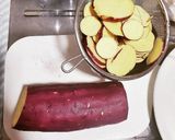 揚げないさつまいもチップス作り方1写真