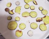 揚げないさつまいもチップス作り方5写真