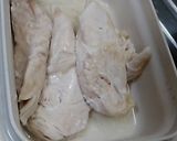 ささみとナスの胡麻味のぉかず、めちゃうま作り方2写真