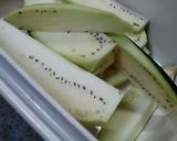 ささみとナスの胡麻味のぉかず、めちゃうま作り方3写真