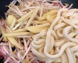 "十勝豚丼のたれ"で美味しくやきうどん作り方2写真