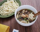 10分でできる！鶏ときのこの温つけうどん作り方6写真