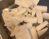 簡単 長芋の甘辛揚げ作り方2写真