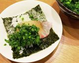 切って和えるだけ!ピリッと辛い生ニラ丼作り方6写真