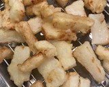 簡単　長芋の甘辛揚げ作り方5写真