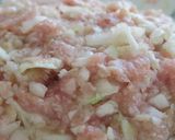ガツン！とにんにく餃子（豚ひき肉キャベツ作り方3写真