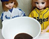 リカちゃん♡舞茸三つ葉赤みそドレッシング作り方1写真