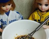 リカちゃん♡舞茸三つ葉赤みそドレッシング作り方9写真