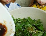 リカちゃん♡舞茸三つ葉赤みそドレッシング作り方17写真