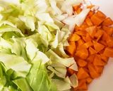簡単!オムそば作り方1写真