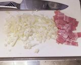 カレースパ（QC、簡単、残り物レシピ）作り方1写真