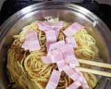 カレースパ（QC、簡単、残り物レシピ）作り方4写真