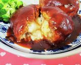 チーズがとろ～り♪チーズinハンバーグ作り方13写真