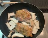 エリンギと鶏肉の香草焼き作り方4写真