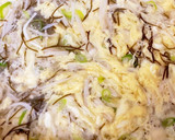もずく えのき かきたま味噌汁^^作り方6写真