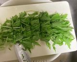 中華くらげと青野菜の和え物作り方3写真