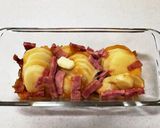 レンジで簡単！ガリバタしょうゆポテト作り方4写真