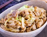 テレワークのランチにも♡豚の生姜焼き丼作り方5写真